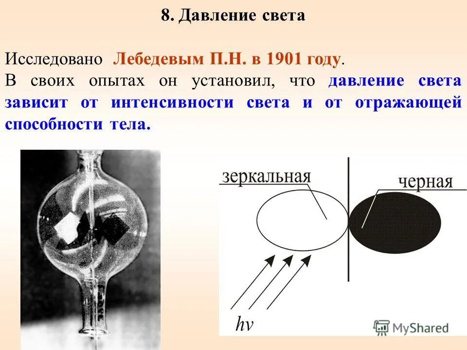 Давление света презентация. Опыт Лебедева давление света. Эксперимент Лебедева давление света. П Н Лебедев опыт давление света. Давление света опыты Лебедева физика 11 класс.