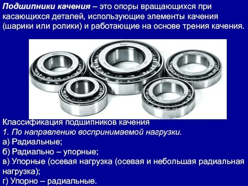 Как отличить подшипники. Подшипник опорный скольжения роликовый. : Классификация подшипников по направлению воспринимаемой нагрузки. Подшипники классификация подшипники качения скольжения. Классификация радиально упорных подшипников.