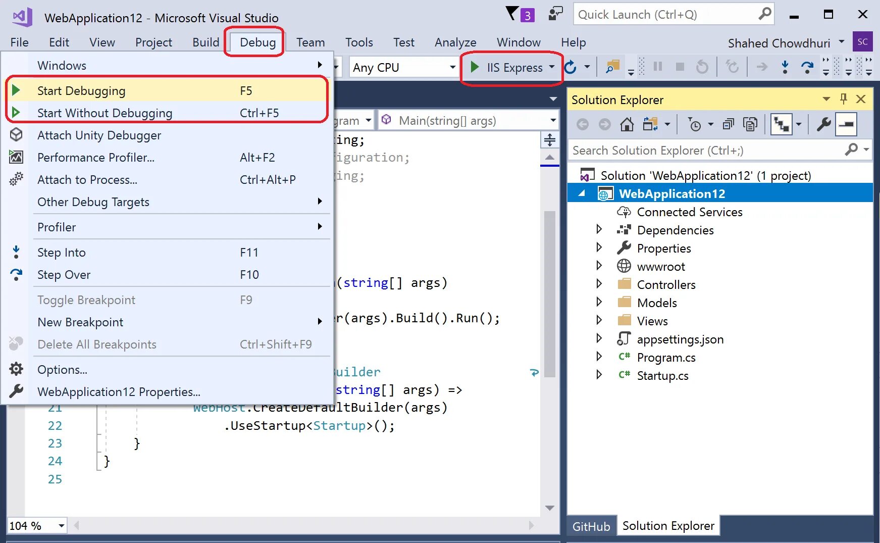 Build arg. Microsoft visual studio debugger. visual studio razor. build run visual studio. solution explorer в visual studio как открыть.