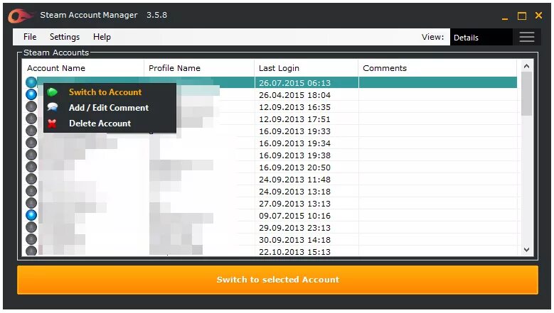 Account manager 6.0 1. Steam account manager. steam account manager github. steam account switcher. steam менеджер библиотеки.