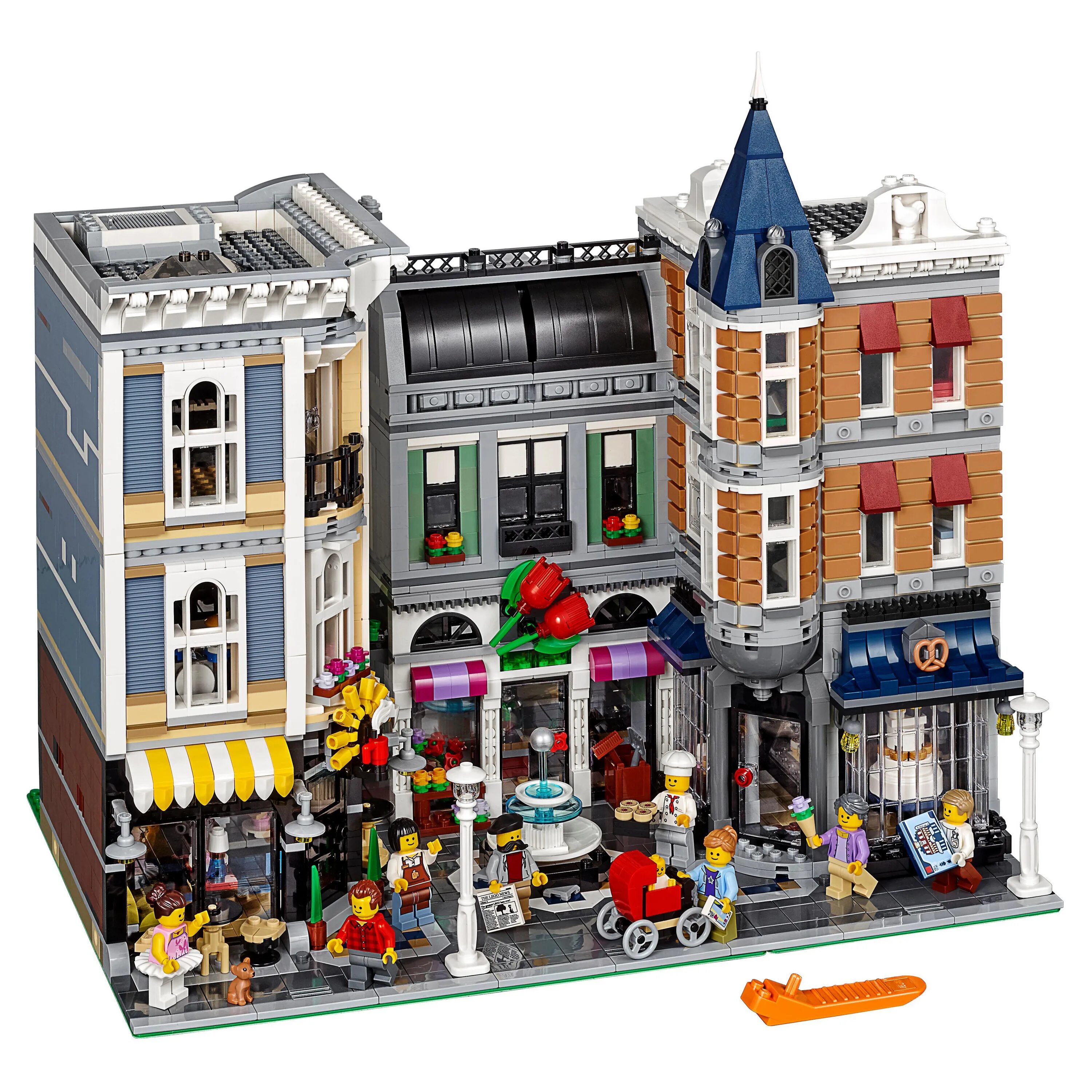 Merdional Neighborhood Lego Model