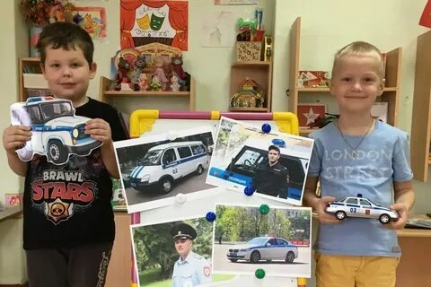 День полиции в детском саду