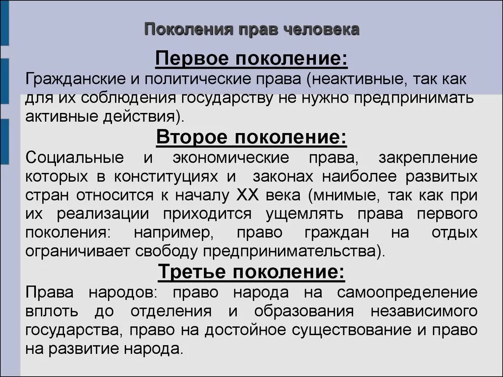 Поколения прав человека. Покрленияправ человека. Поколение прав человека это понятие. Первое поколение прав человека. Поколения прав 5