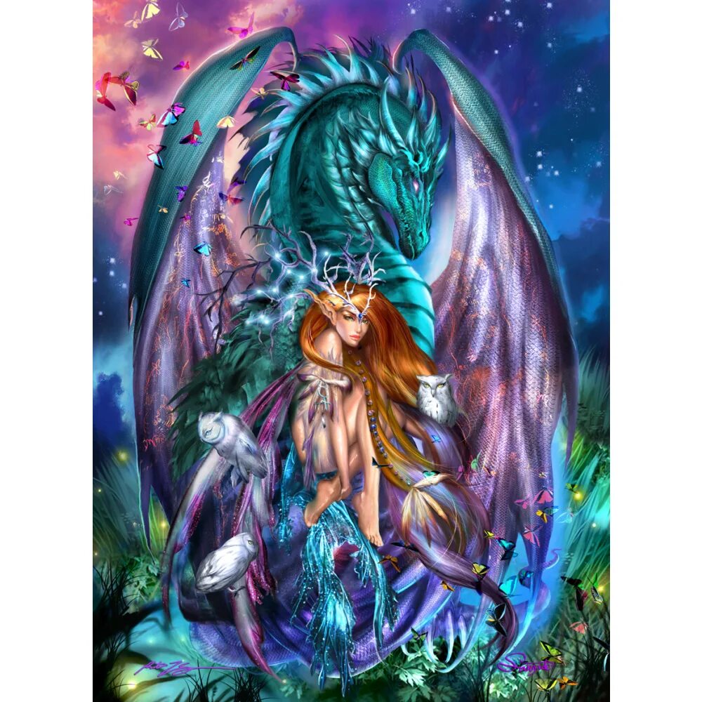 Фэнтези иллюстрации. Дева дракон девочка. Anne stokes драконы. Иллуянка дракон. Лео хао пандарен.