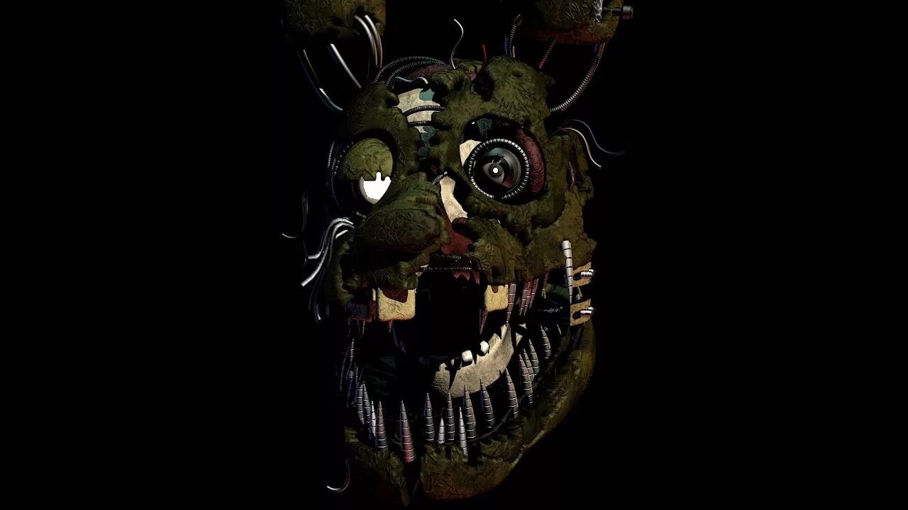 FNAF кошмарный СПРИНГТРАП. АНИМАТРОНИК СПРИНГТРАП. Спринг трап ФНАФ 9.