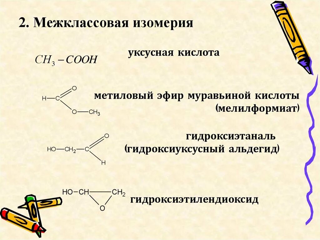 Вещества которые не имеют межклассовых изомеров. Межклассовая изомерия карбоновых кислот. Межклассовые изомеры муравьиной кислоты. Межклассовая изомерия Алкины. Межклассовые изомеры таблица.