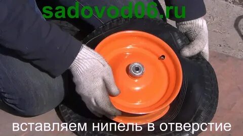 Какое давление в шинах садовой тачки