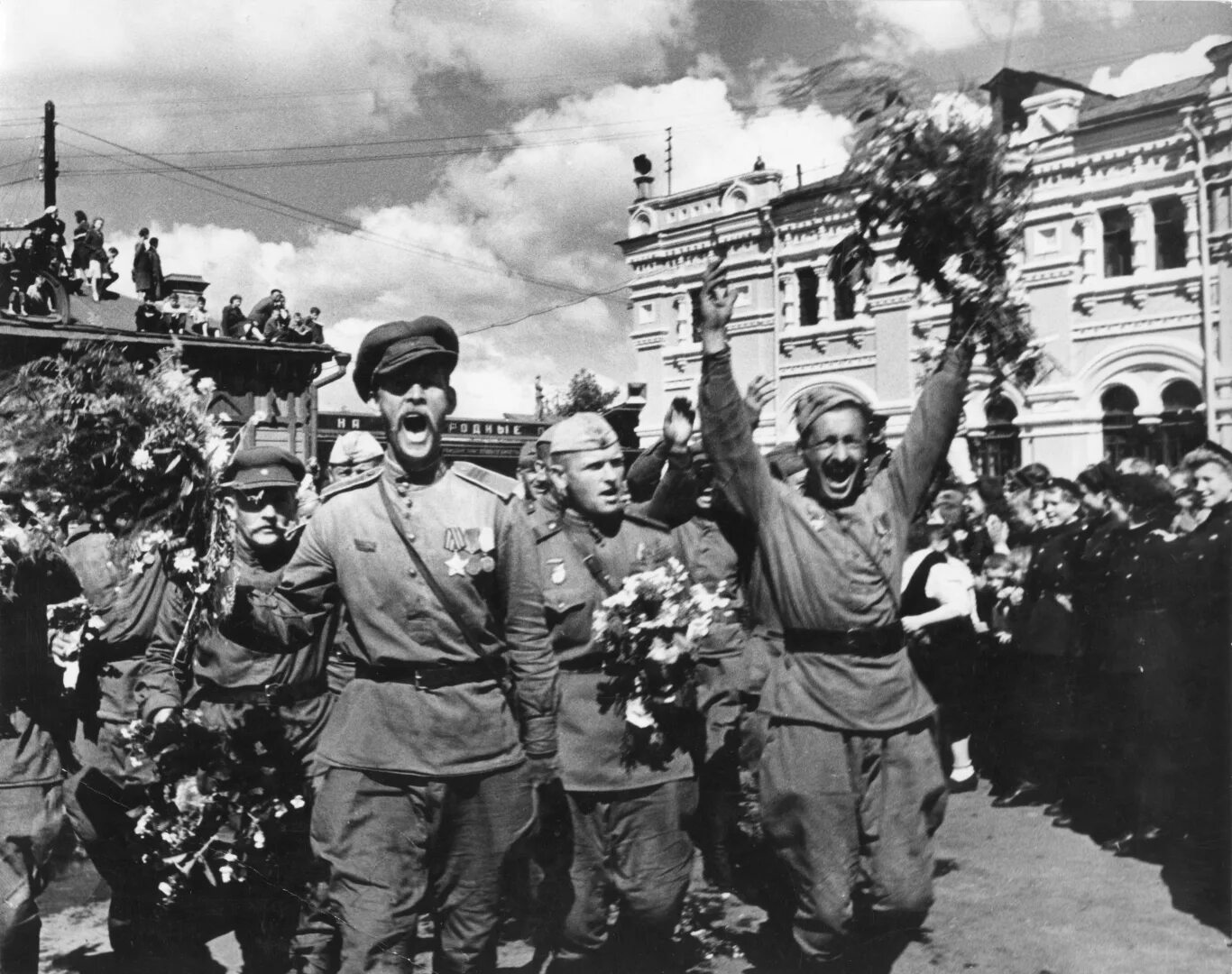 Победа в Великой Отечественной войне 1941-1945. День Победы 1945. 9 Мая 1945 года.