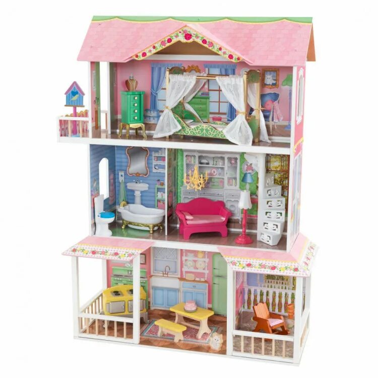 Домик для Барби Кидкрафт. Кукольный домик kidkraft Саванна. Кукольный домик с мебелью для Барби kidkraft. Кукольный домик для Барби «Саванна». Кукольные игрушки купить