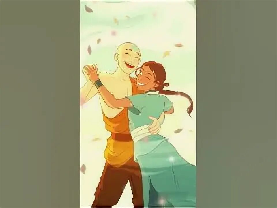Commission: Mai and Aang Aang, Avatar characters, Avatar the last airbender funn