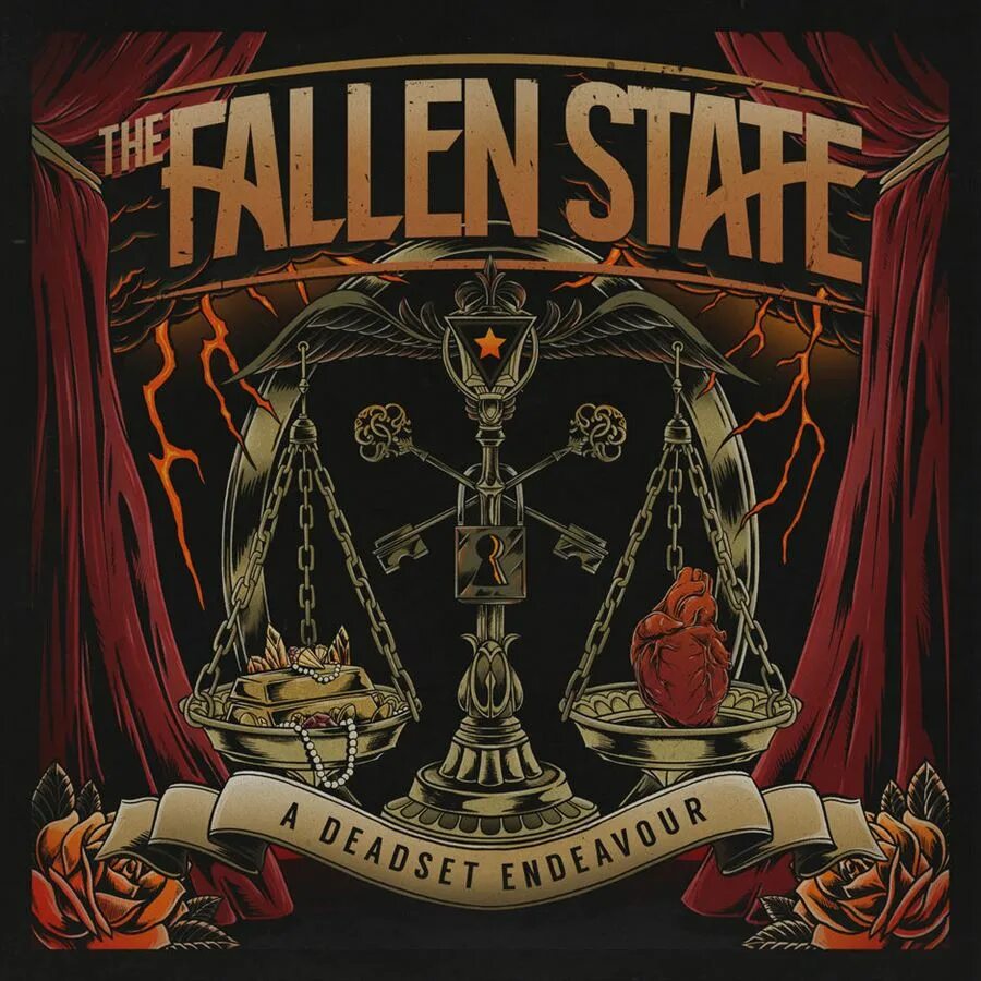 The Fallen State - 2019 - a Deadset Endeavour. Modern hard Rock альбом. Fallen Star обложка альбома. River the Fallen State обложки. Falling state