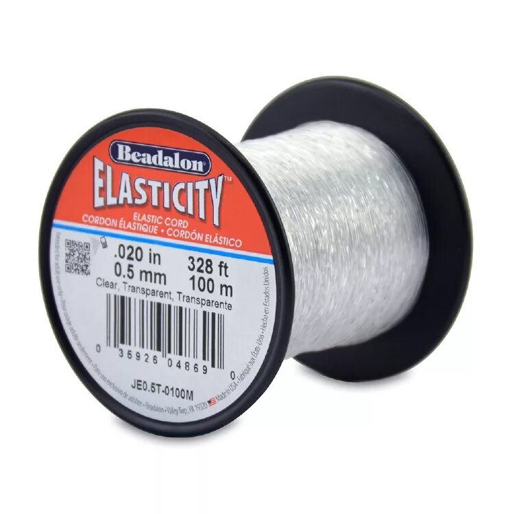 Elastic 5. Beadalon для браслетов. elastic.