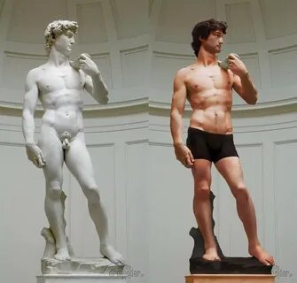 Статуя аполлона микеланджело.