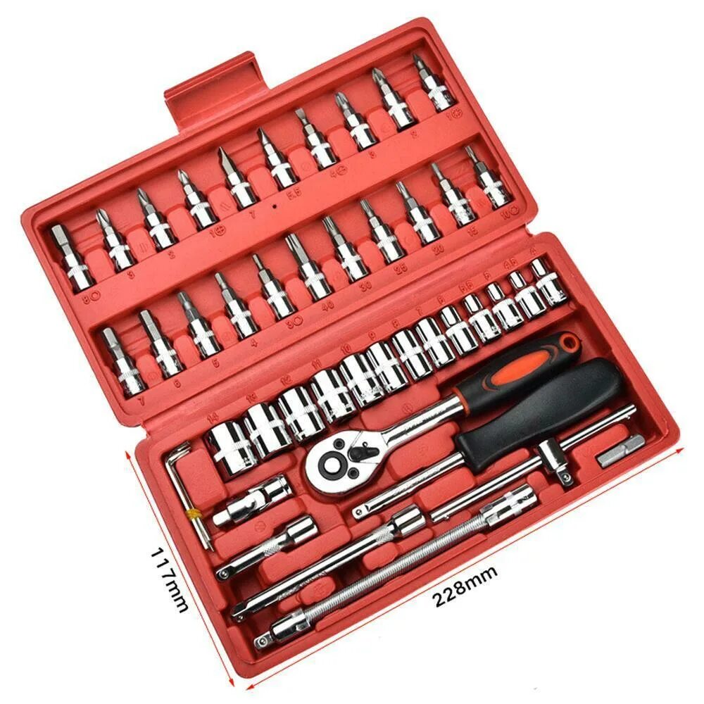 3 4 дюйма наборы. Набор торцевых бит 1/4. Набор инструментов 46pcs. 46 PCS Socket Set(1/4”) CR-V. 46 PCS Socket Set.