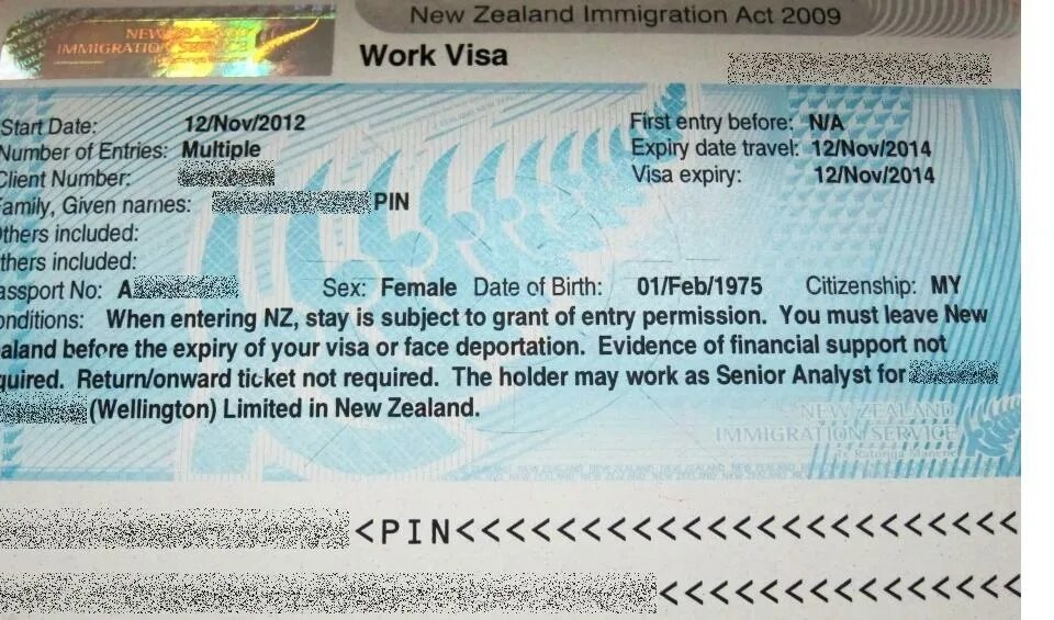 New zealand number