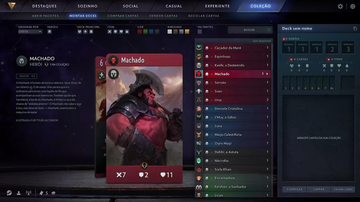 Артефакты Steam Deck. Axe Artifact. Mazzie. Бард Axe.