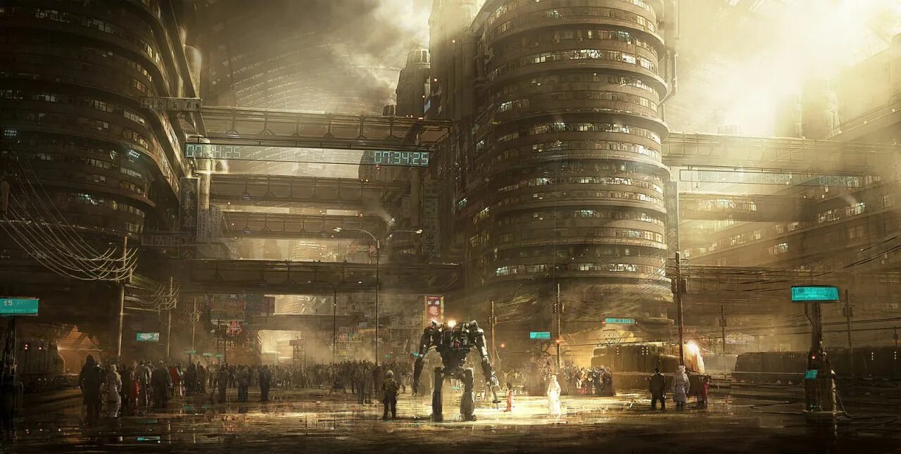 My antiutopia robot