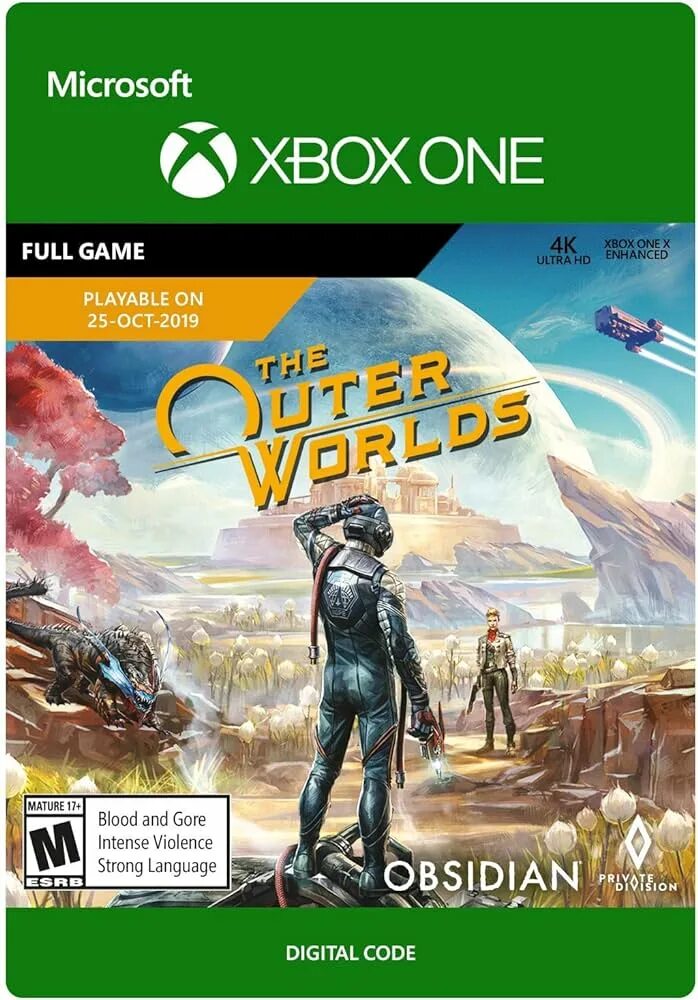 Код цифровой версии игры. Outer Worlds (Xbox one). The Outer Worlds Xbox. The Outer Worlds ps4. Цифровая версия игры.