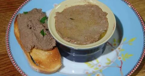 Паштет из кроличьей печени