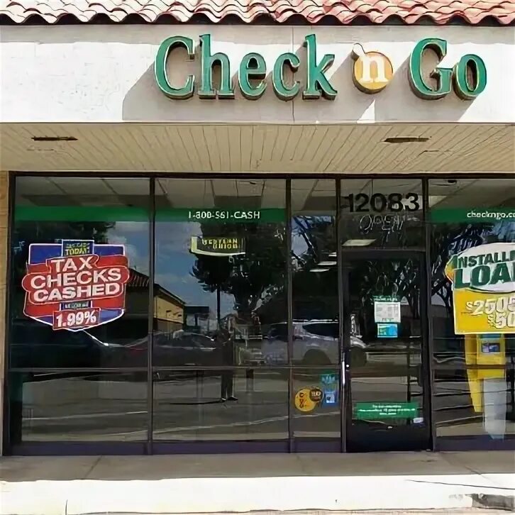 Check n go. Check n go