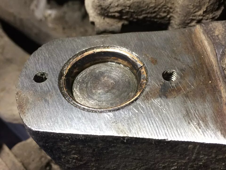 замена старых гнелых цапф и шкворней со ступицами - ГАЗ Газель, 2,2 л, 1997 года