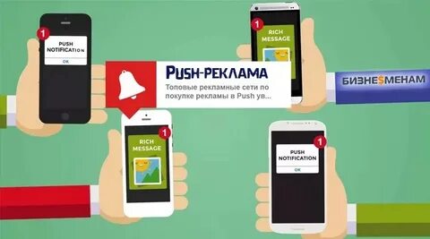 Пуш смс телефон
