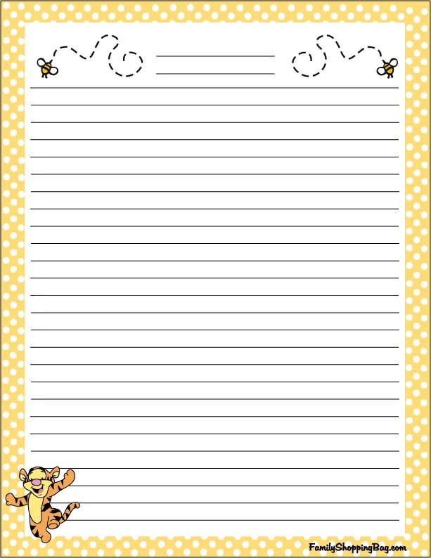 Paper to write letters
