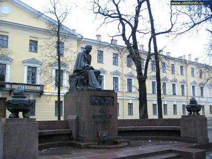 Памятник лермонтову санкт петербург лермонтовский проспект