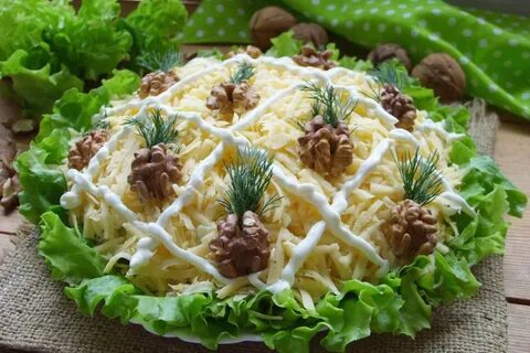 Салат королевский буржуй