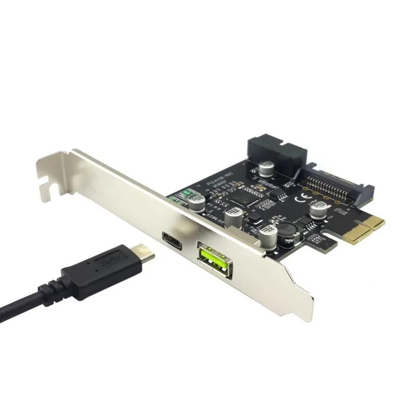 Адаптер PCI-E USB 3.1 Type-c. PCI-E to USB 3.0 адаптер. Контроллер PCI-E USB 3.0 Type-c. Type-e USB3.1 gen2.