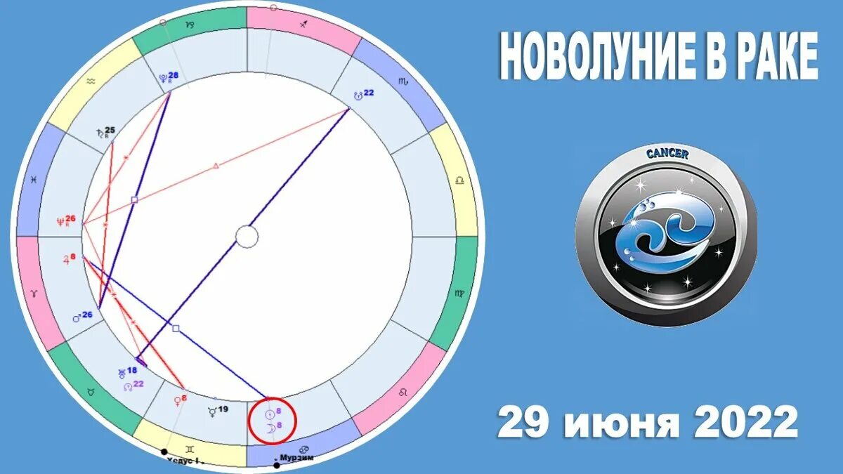 Новая луна в апреле 2024г