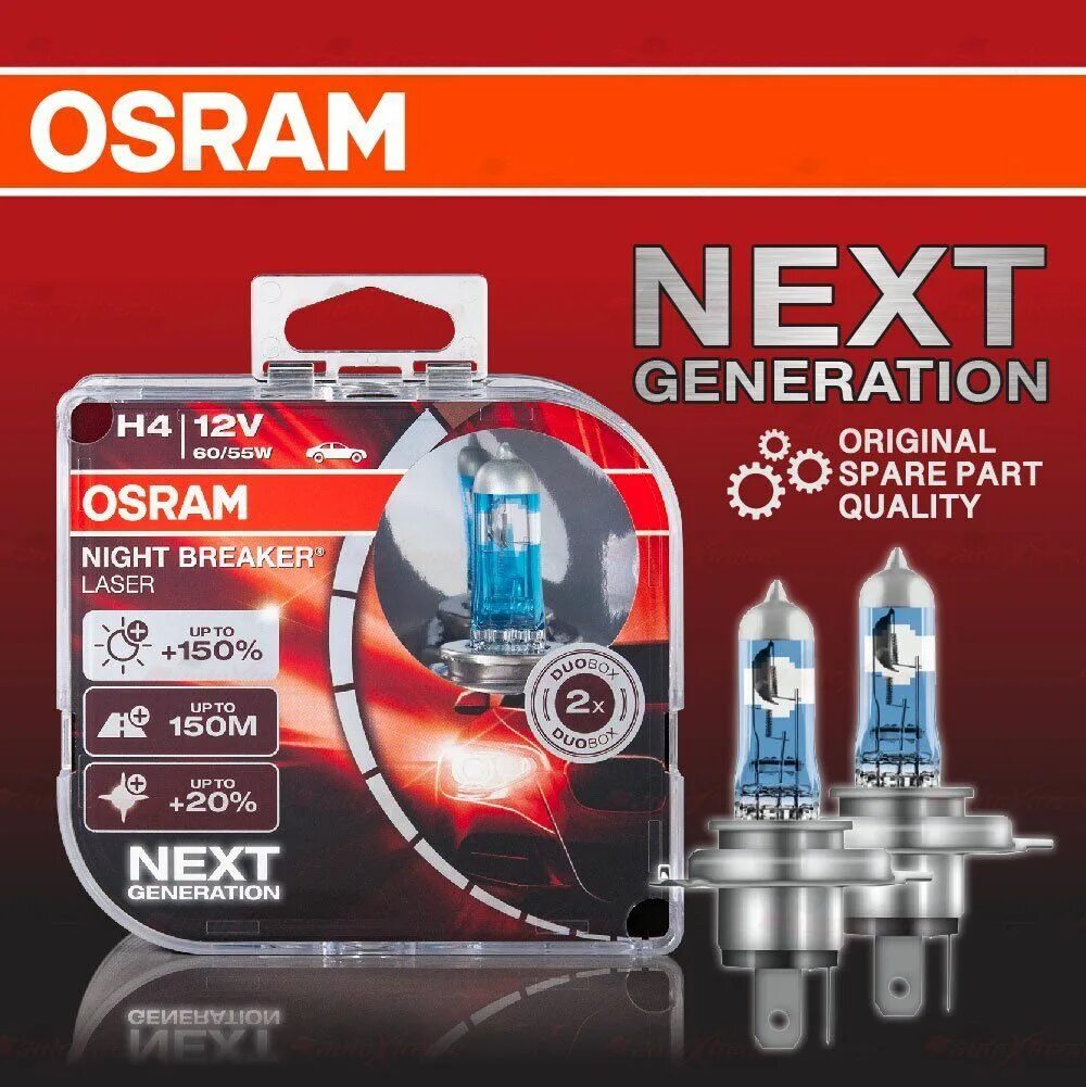 Osram laser 150 h4. Osram h4 night breaker laser +150. osram h7 night breaker laser +150. osram night breaker laser h4. осрам найт брекер h4.