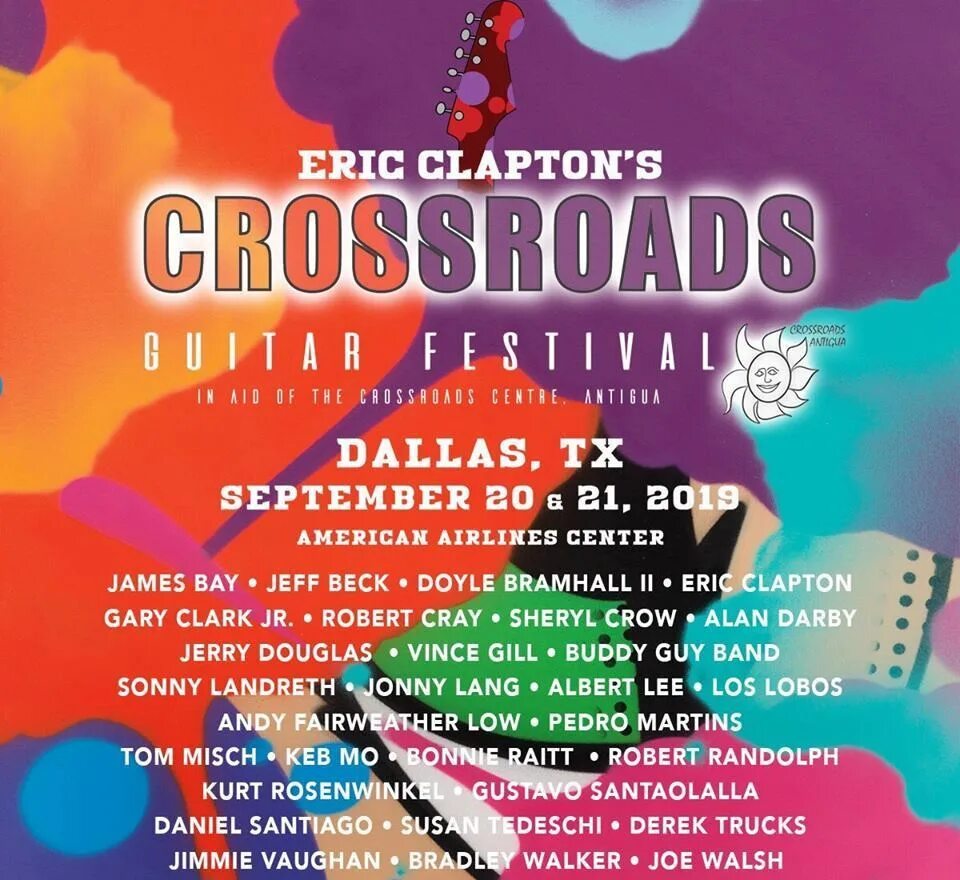 Different night. Eric Clapton Crossroads Guitar Festival 2019 CD Covers. Crossroads Guitar Festival 2019. Eric Clapton Crossroads Festival.