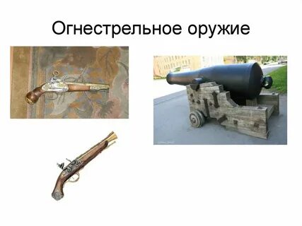 Изобретение огнестрельного оружия
