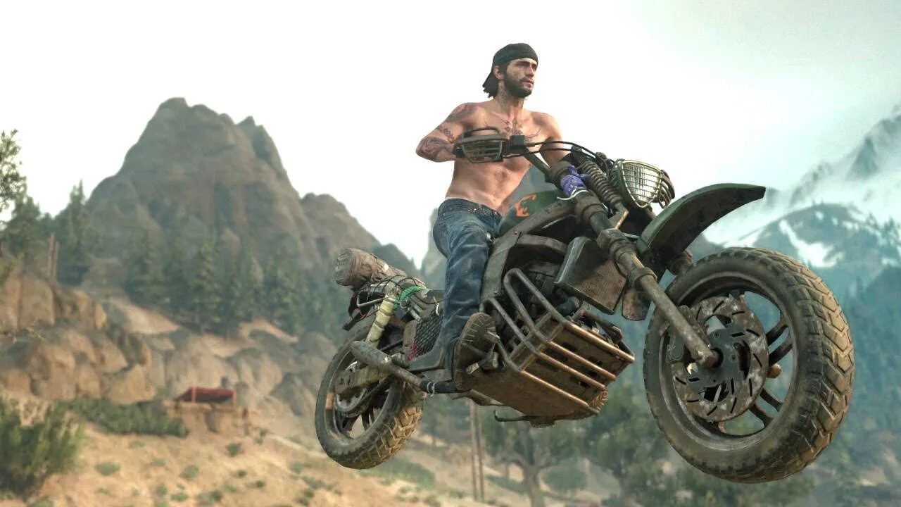 Days gone bike. Мотоцикл Дикона сент Джона. Дейс Гон мотоцикл. Days gone байк. Мотоцикл дейз Ган.