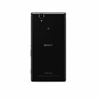 Черный телефон sony