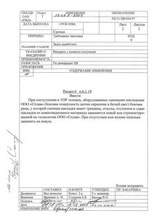 Решения о внесении изменений в извещение