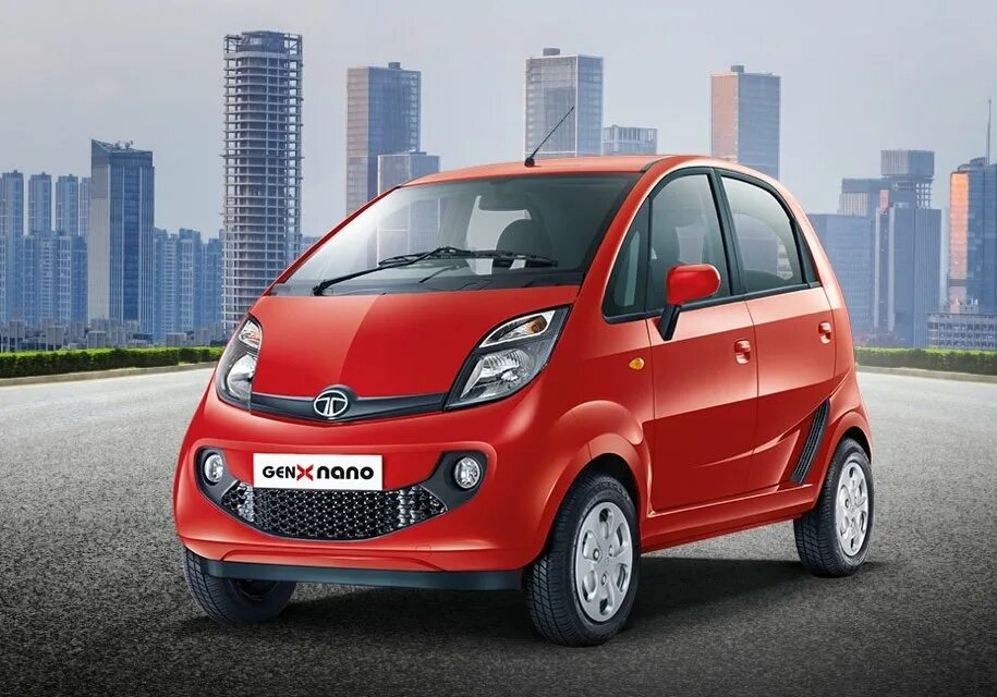 Дешевая машина 2023. Tata Nano 2019. Tata GENX Nano. Tata GENX xe Nano. Самая дешевая машина.