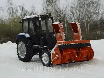 Снегоочиститель с ковшом