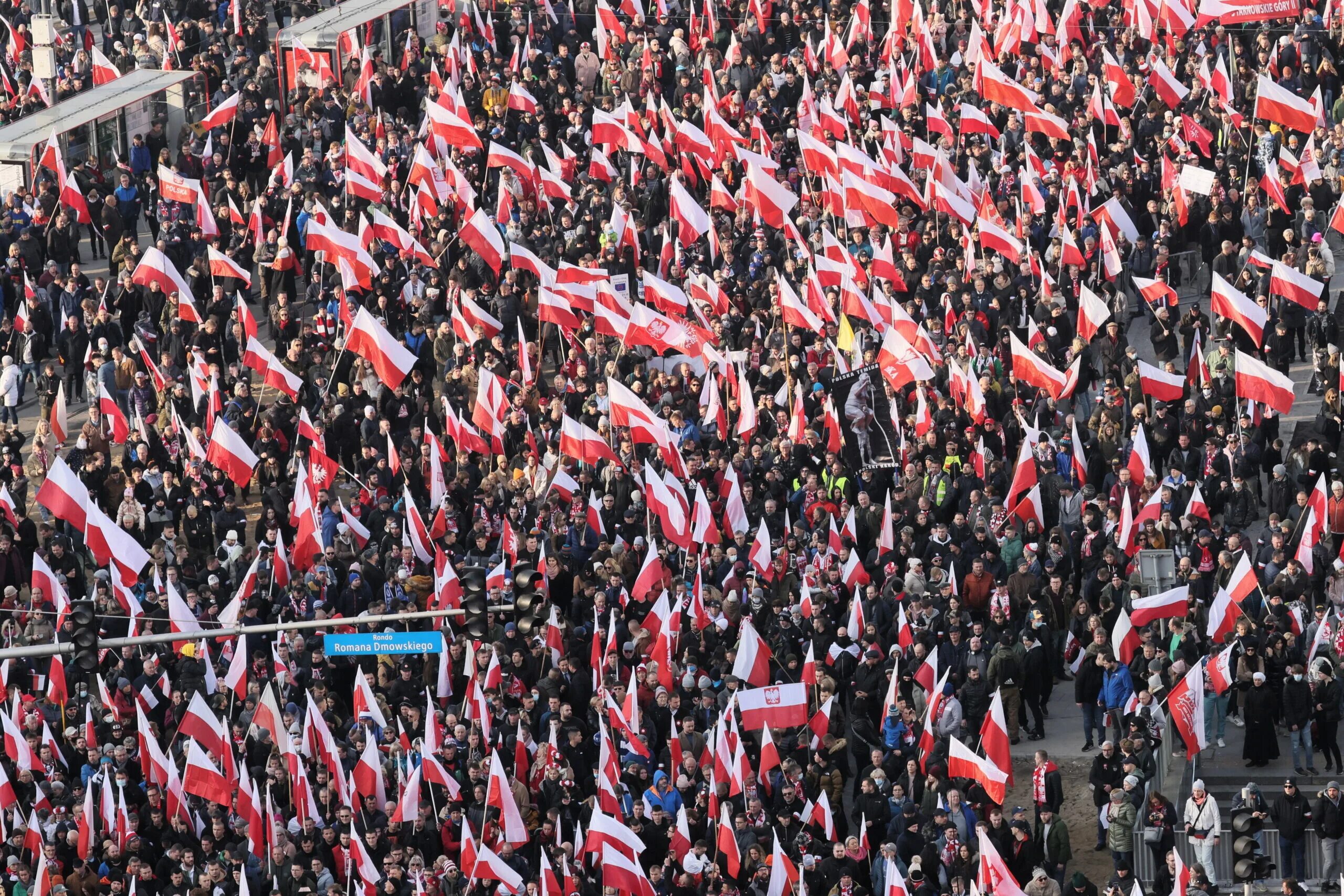 Марш независимости. День независимости Австрии. День независимости Франции. День независимости Польша 11 ноября 2022.