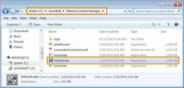 Lmtools utility