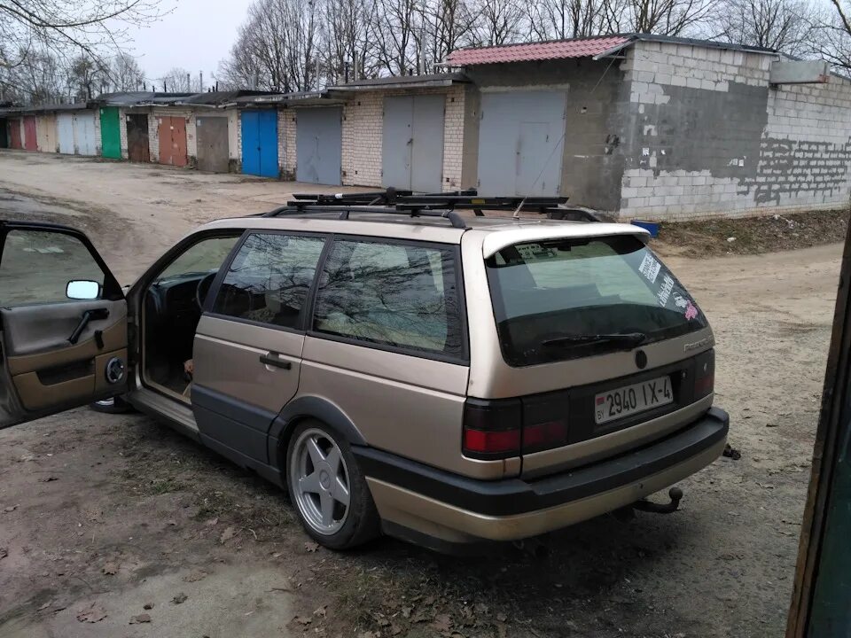 В поисках дисков 7,5-9 J или 9-9J 16-го диаметра. - Volkswagen Passat B3, 2 л, 1