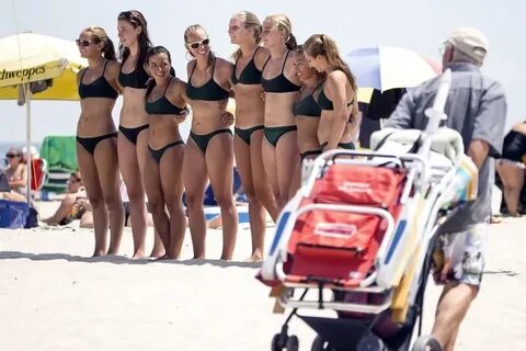 Candid beach