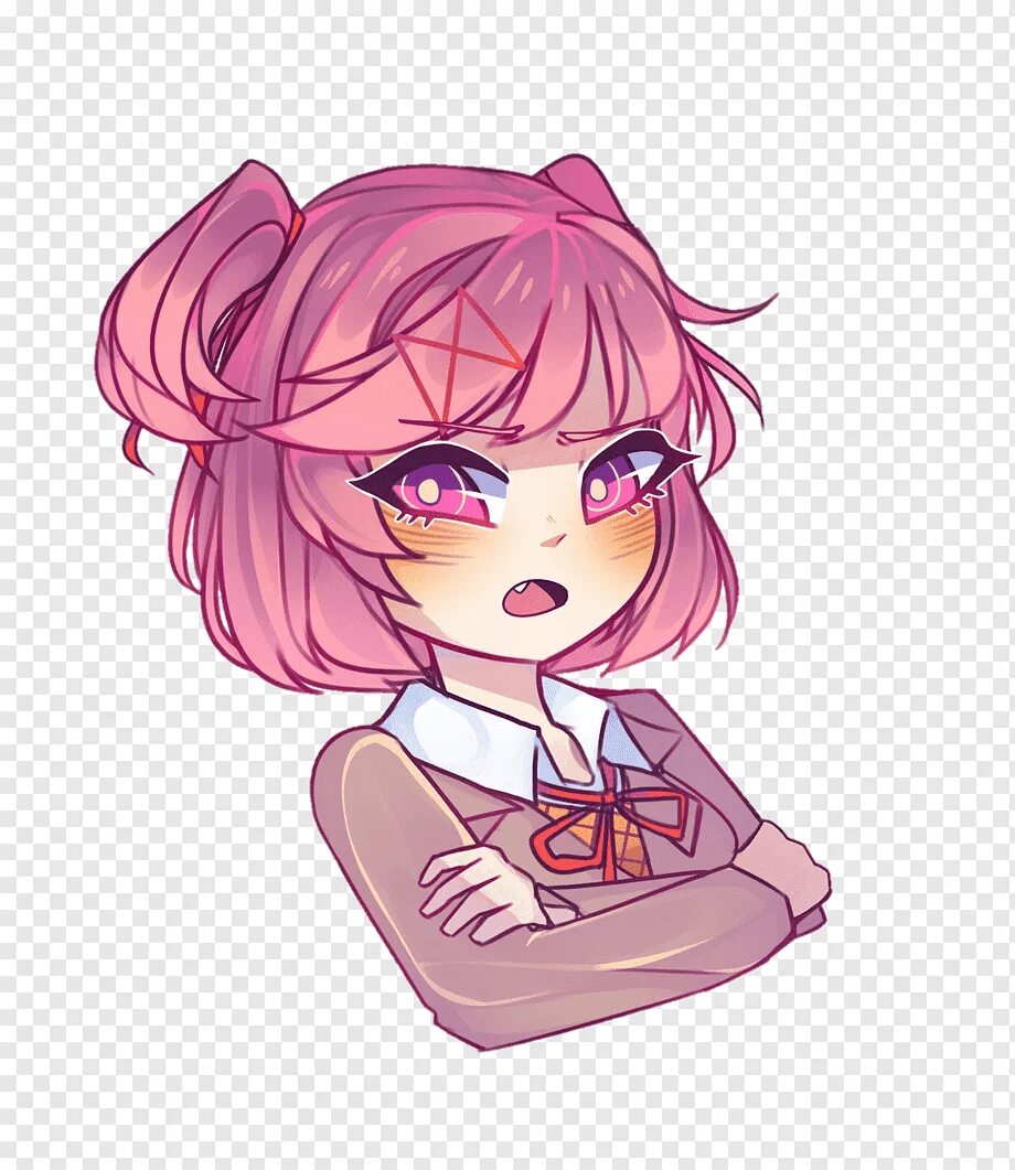 Теста доки доки литературный клуб. Нацуки ДДЛК. DDLC Natsuki. DDLC Чиби Нацуки.