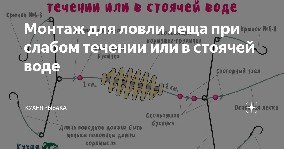 Ловля карася на стоячей воде. Оснастка на фидер для ловли леща. Схема оснастки фидерного удилища. Фидерная оснастка для ловли в стоячей воде. Монтаж фидерной снасти с кормушкой на леща.