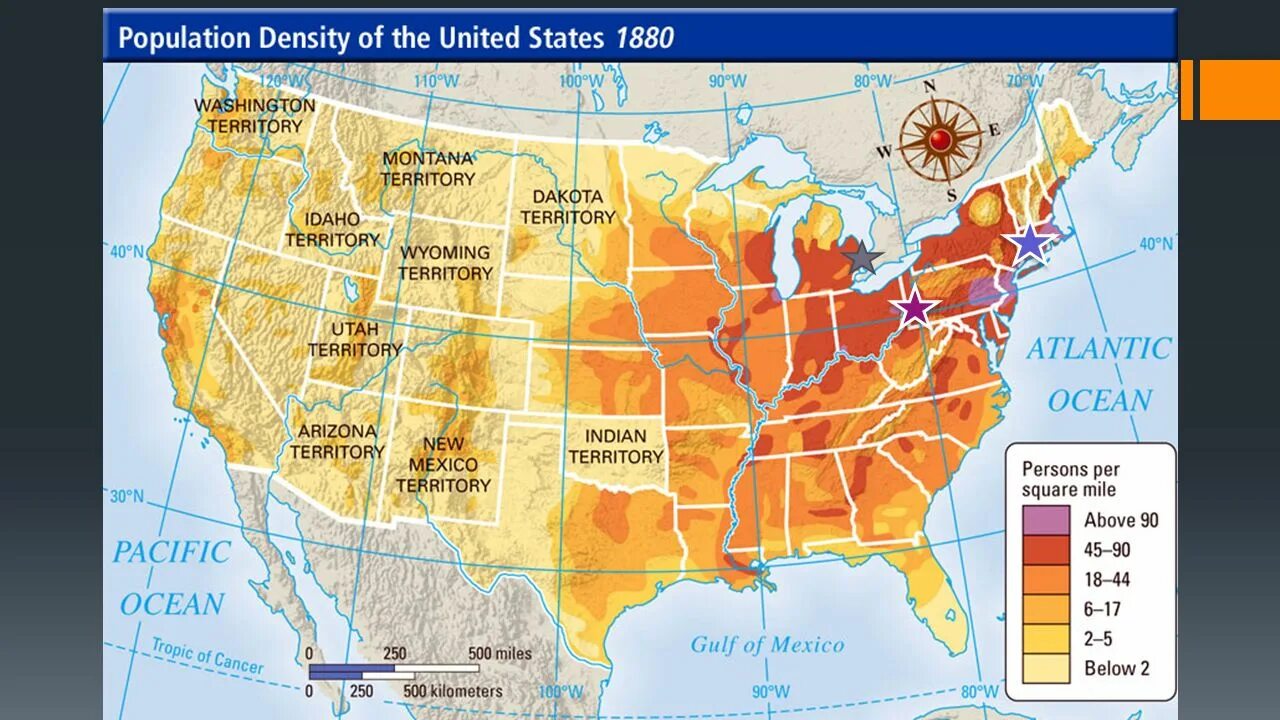 Наибольшая плотность населения северной америки где. Карта плотности населения США. США карта Штатов плотность населения. Карта плотности населения США по Штатам. Плотность населения Америки.