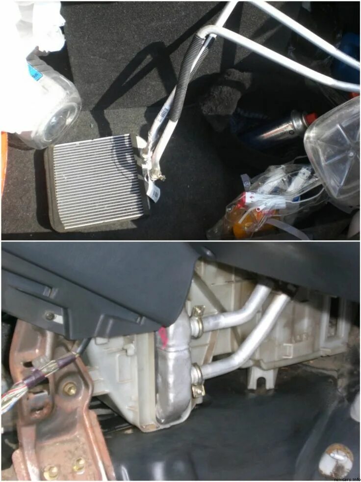 Радиатор печки - Toyota Carina (7G), 1,6 л, 1997 года поломка DRIVE2