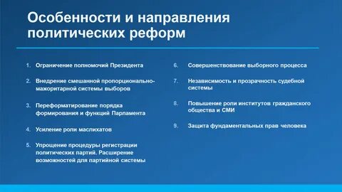 Президентская реформа