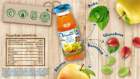 Сок калорийность