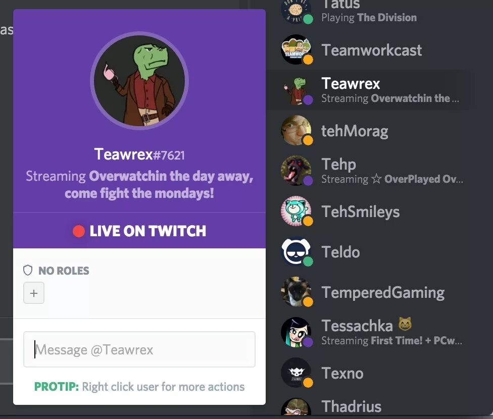 Discord stream plugin